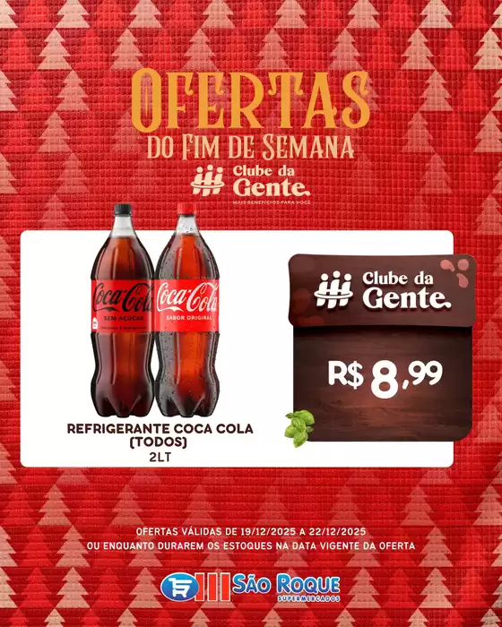 Catálogo São Roque Supermercados em Abadia dos Dourados | Encarte São Roque Supermercados | 2025-12-19T00:00:00.000Z - 2025-12-22T00:00:00.000Z