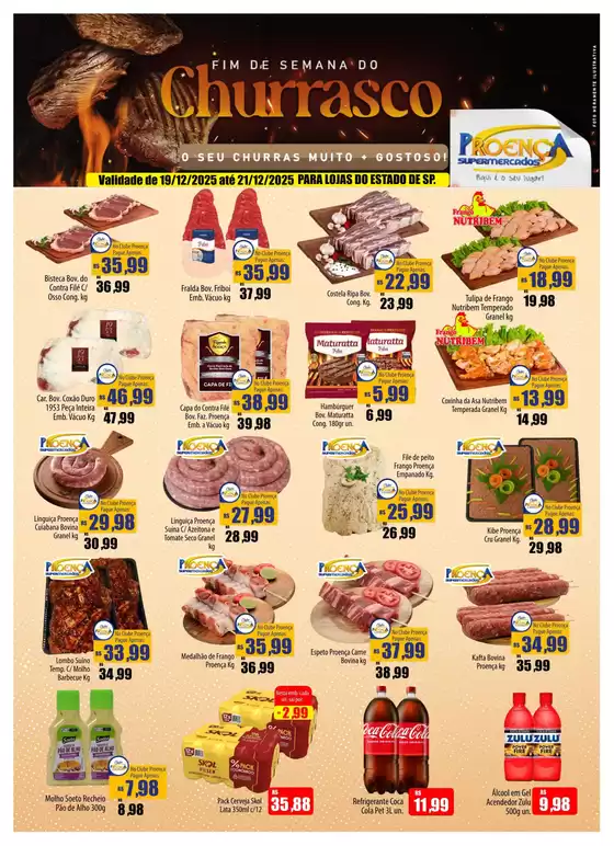 Catálogo Proença Supermercados em São Paulo | Melhores ofertas para todos os caçadores de pechinchas | 2025-12-19T00:00:00.000Z - 2025-12-21T00:00:00.000Z