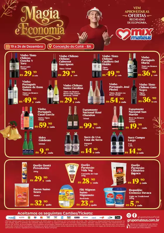 Catálogo Supermercados Mateus | Especial de Natal - Vinhos e Frios | 2025-12-19T00:00:00.000Z - 2025-12-24T00:00:00.000Z