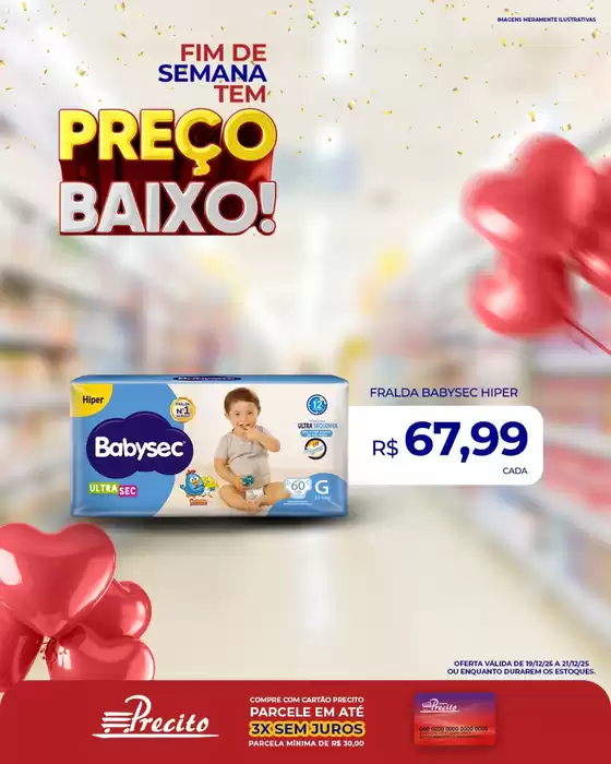 Catálogo Supermercado Precito | Encarte Supermercado Precito | 2025-12-19T00:00:00.000Z - 2025-12-21T00:00:00.000Z