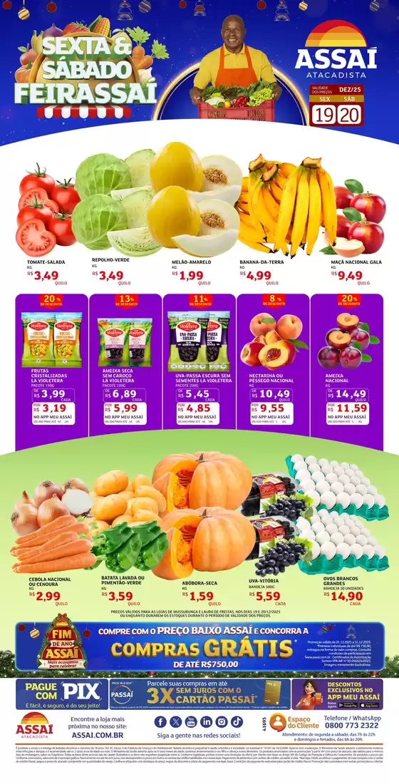 Catálogo Assaí Atacadista em Salvador | Ótima oferta para todos os clientes | 2025-12-19T00:00:00.000Z - 2025-12-20T00:00:00.000Z