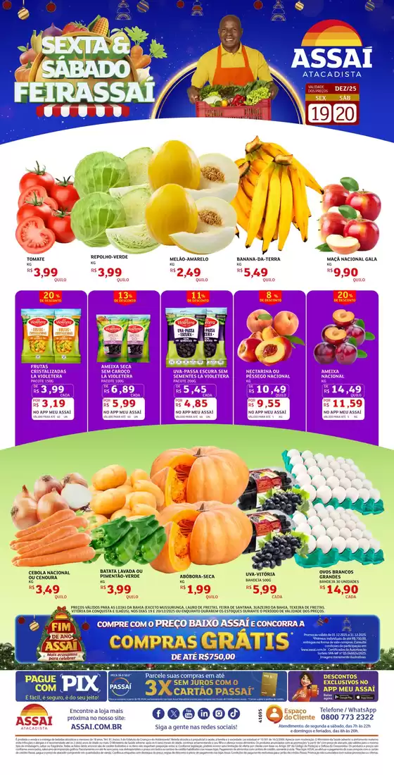 Catálogo Assaí Atacadista em Salvador | Ofertas exclusivas para nossos clientes | 2025-12-19T00:00:00.000Z - 2025-12-20T00:00:00.000Z