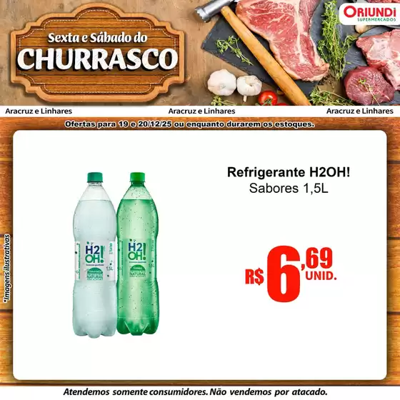 Catálogo Oriundi em Varginha | Sexta e sabado do churrasco | 2025-12-19T00:00:00.000Z - 2025-12-20T00:00:00.000Z