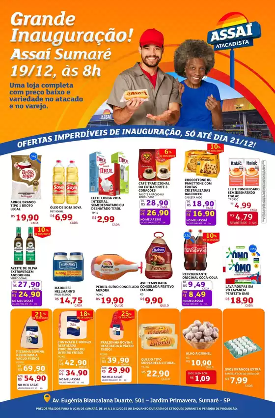 Catálogo Assaí Atacadista em São Caetano do Sul | Melhores ofertas e descontos | 2025-12-19T00:00:00.000Z - 2025-12-21T00:00:00.000Z