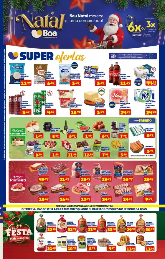 Catálogo Boa Supermercados em Sabará | Super Ofertas | 2025-12-19T00:00:00.000Z - 2025-12-25T00:00:00.000Z