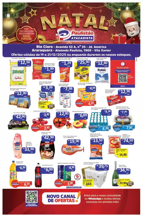 Catálogo Paulistão Atacadista em Itaquaquecetuba | Natal | 2025-12-19T00:00:00.000Z - 2025-12-21T00:00:00.000Z