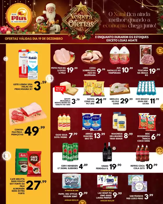 Catálogo Rede Plus Supermercados em Unaí | Vespera De Ofertas | 2025-12-19T00:00:00.000Z - 2025-12-21T00:00:00.000Z