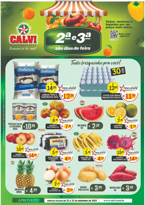 Catálogo Calvi Supermercados | Ofertas | 2025-12-22T00:00:00.000Z - 2025-12-23T00:00:00.000Z