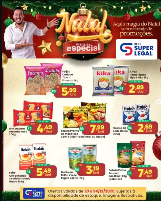 Catálogo Rede Super Legal de Supermercados em Sapucaia do Sul | Natal | 2025-12-22T00:00:00.000Z - 2025-12-24T00:00:00.000Z