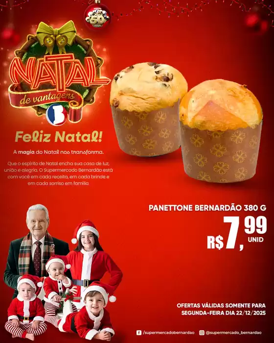 Catálogo Supermercado Bernardão | Natal | 2025-12-22T00:00:00.000Z - 2025-12-22T00:00:00.000Z