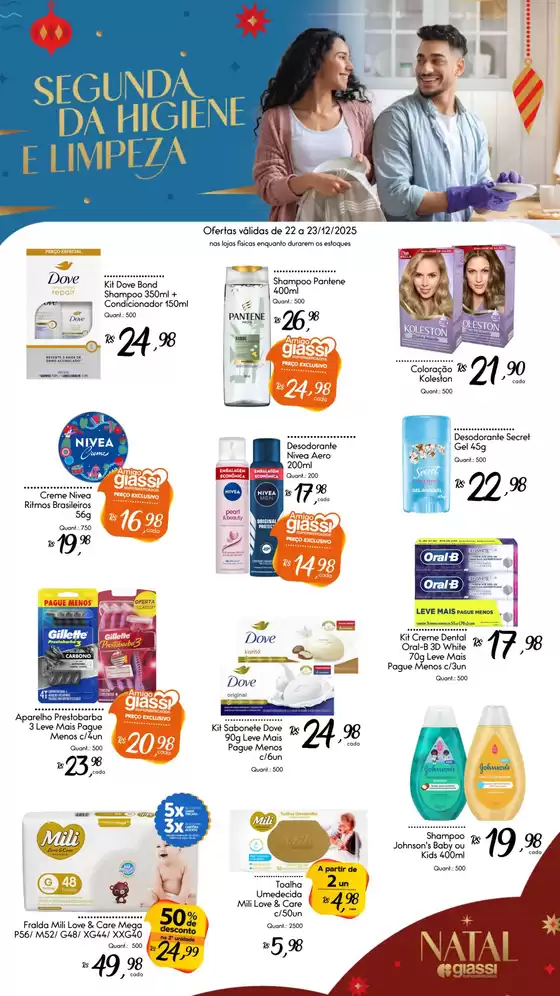 Catálogo Giassi Supermercados | Ofertas do dia | 2025-12-22T00:00:00.000Z - 2025-12-23T00:00:00.000Z