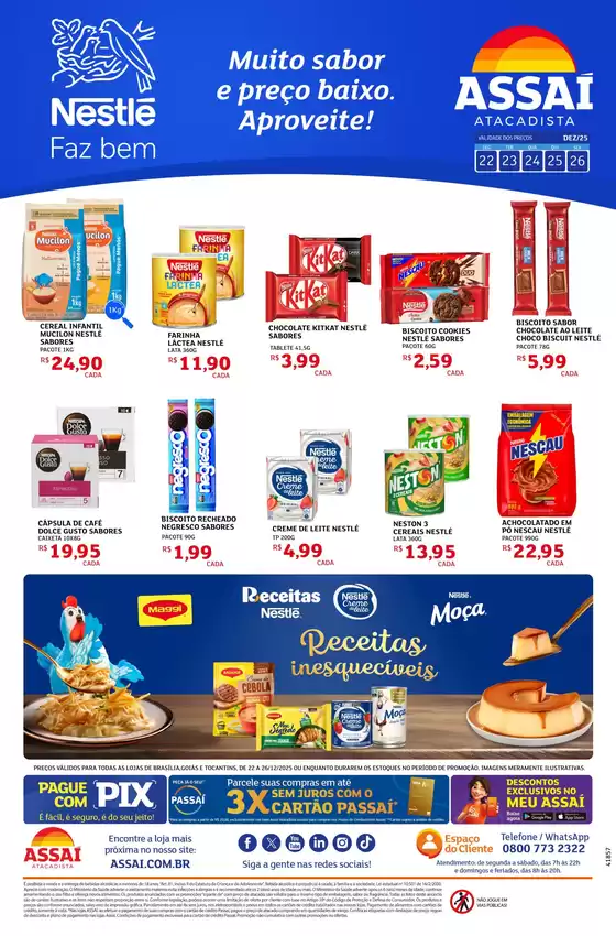 Catálogo Assaí Atacadista em Palmares | Ofertas exclusivas | 2025-12-22T00:00:00.000Z - 2025-12-26T00:00:00.000Z