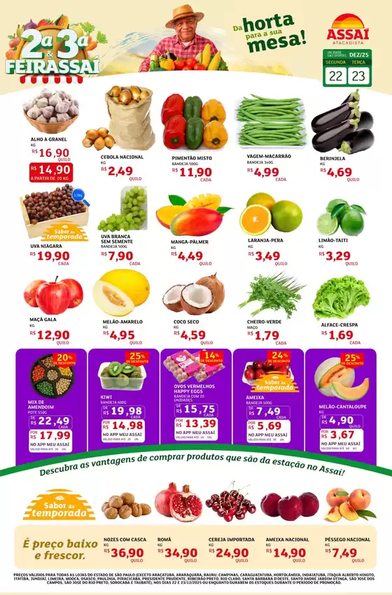 Catálogo Assaí Atacadista em Campina Grande | Ofertas exclusivas e pechinchas | 2025-12-22T00:00:00.000Z - 2025-12-23T00:00:00.000Z