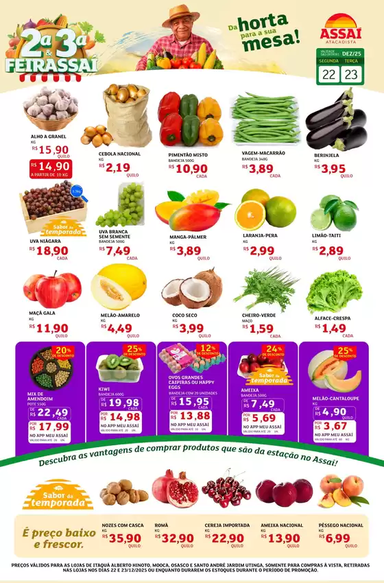 Catálogo Assaí Atacadista | Economize agora com nossas ofertas | 2025-12-22T00:00:00.000Z - 2025-12-23T00:00:00.000Z