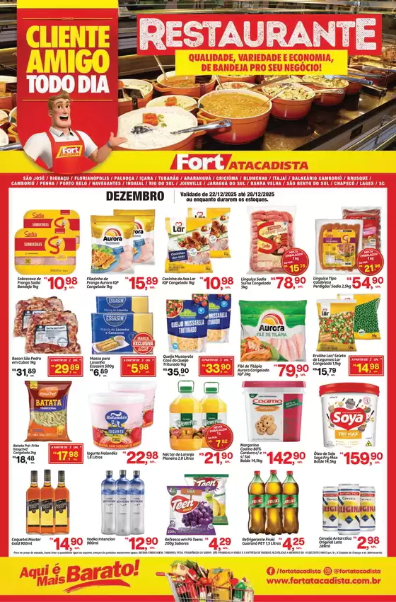 Catálogo Fort Atacadista em Capinzal | Ampla seleção de ofertas | 2025-12-22T00:00:00.000Z - 2025-12-28T00:00:00.000Z