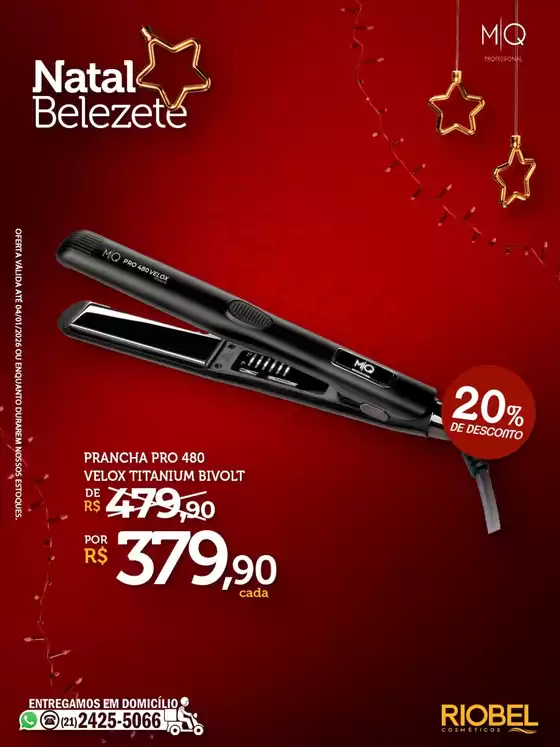 Catálogo Rio Bel Cosméticos em Barra dos Coqueiros | Grandes descontos em produtos selecionados | 2025-12-22T00:00:00.000Z - 2026-01-04T00:00:00.000Z