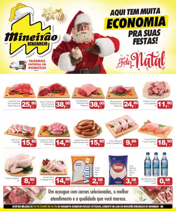 Catálogo Mineirão Atacarejo em São Cristóvão | MINEIRAO ATACAREJO BRUMADO 22.12 A 28.12 | 2025-12-22T00:00:00.000Z - 2025-12-28T00:00:00.000Z