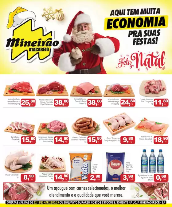 Catálogo Mineirão Atacarejo em São Joaquim da Barra | MINEIRAO ATACAREJO IRECE 22.12 A 28.12 | 2025-12-22T00:00:00.000Z - 2025-12-28T00:00:00.000Z