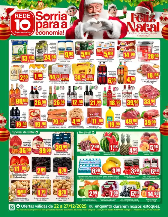 Catálogo Rede 10 em São Paulo | Encarte Rede 10 | 2025-12-22T00:00:00.000Z - 2025-12-27T00:00:00.000Z