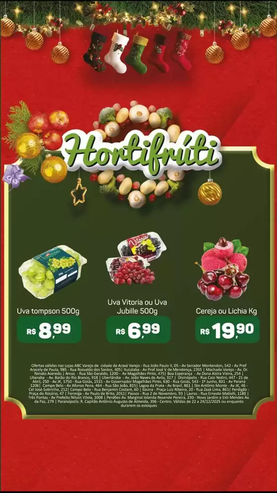 Catálogo Supermercados ABC em São João de Meriti | Hortifruti | 2025-12-23T00:00:00.000Z - 2025-12-24T00:00:00.000Z