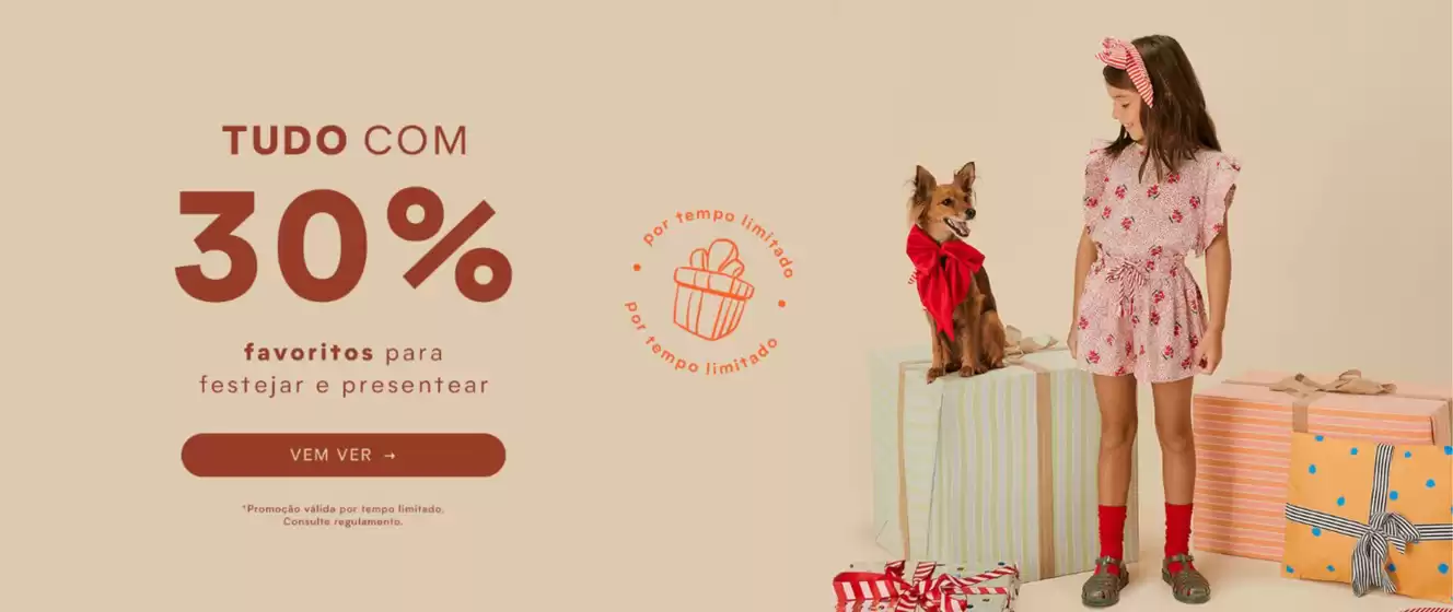 Catálogo A Fábula em Rio Claro | Tudo com 30% favoritos para festejar e presentear ! | 2025-12-23T00:00:00.000Z - 2026-01-01T00:00:00.000Z