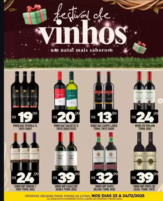 Catálogo Miranda Supermercados em São João de Meriti | Festival de Vinhos | 2025-12-23T00:00:00.000Z - 2025-12-24T00:00:00.000Z