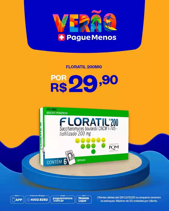 Catálogo Farmácias Pague Menos em Fraiburgo | Encarte Farmácias Pague Menos | 2025-12-23T00:00:00.000Z - 2025-12-28T00:00:00.000Z