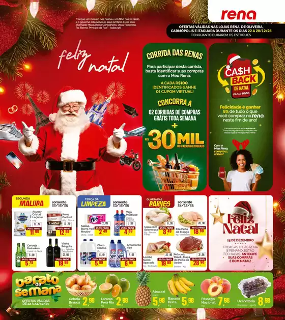 Catálogo Supermercados Rena em São Paulo | Promoções especiais em andamento | 2025-12-22T00:00:00.000Z - 2025-12-28T00:00:00.000Z
