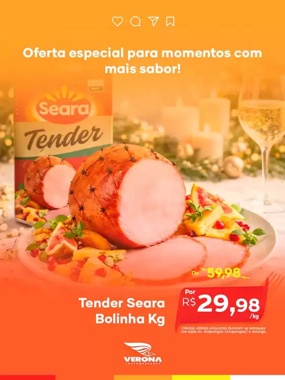 Catálogo Verona Supermercados em Recife | Ofertas exclusivas para nossos clientes | 2025-12-23T00:00:00.000Z - 2025-12-25T00:00:00.000Z