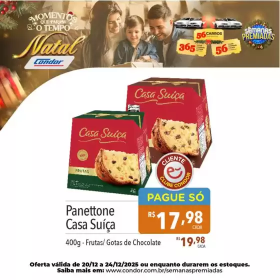 Catálogo Supermercados Condor em Recife | Ofertas para caçadores de pechinchas | 2025-12-20T00:00:00.000Z - 2025-12-24T00:00:00.000Z