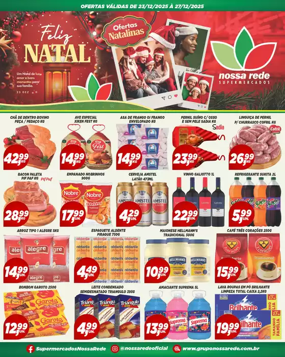 Catálogo Nossa Rede Supermercados em Santo André | Feliz Natal | 2025-12-23T00:00:00.000Z - 2025-12-27T00:00:00.000Z