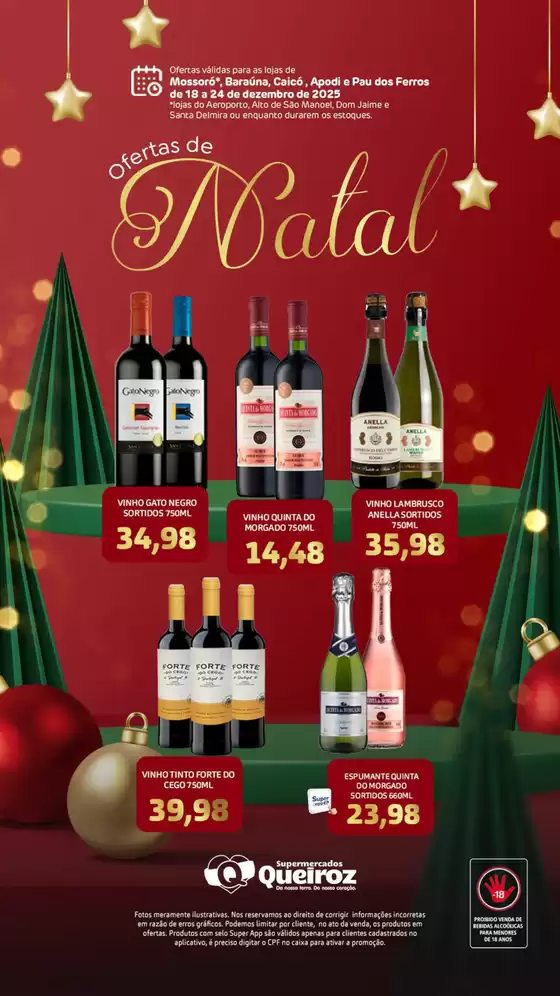 Catálogo Supermercados Queiroz em São Paulo | Ofertas De Natal | 2025-12-23T00:00:00.000Z - 2025-12-31T00:00:00.000Z