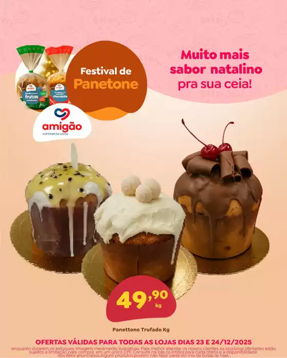 Catálogo Amigão Supermercados em Curitiba | Festival de Panetone | 2025-12-24T00:00:00.000Z - 2025-12-24T00:00:00.000Z