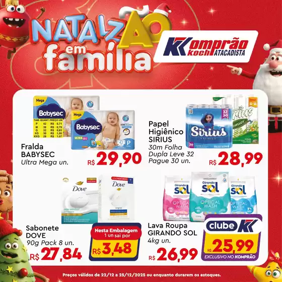 Catálogo Komprão Atacadista em Lucas do Rio Verde | Pechinchas e ofertas atuais | 2025-12-22T00:00:00.000Z - 2025-12-25T00:00:00.000Z