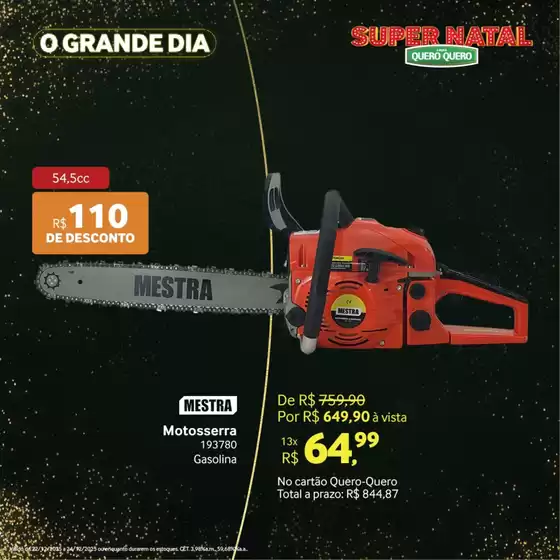 Catálogo Quero Quero em São Bernardo do Campo | Novas ofertas para descobrir | 2025-12-22T00:00:00.000Z - 2025-12-24T00:00:00.000Z