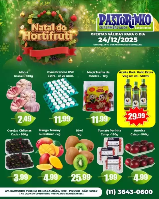 Catálogo Supermercado Pastorinho em Guarulhos | Melhores ofertas para compradores econômicos | 2025-12-24T00:00:00.000Z - 2025-12-24T00:00:00.000Z