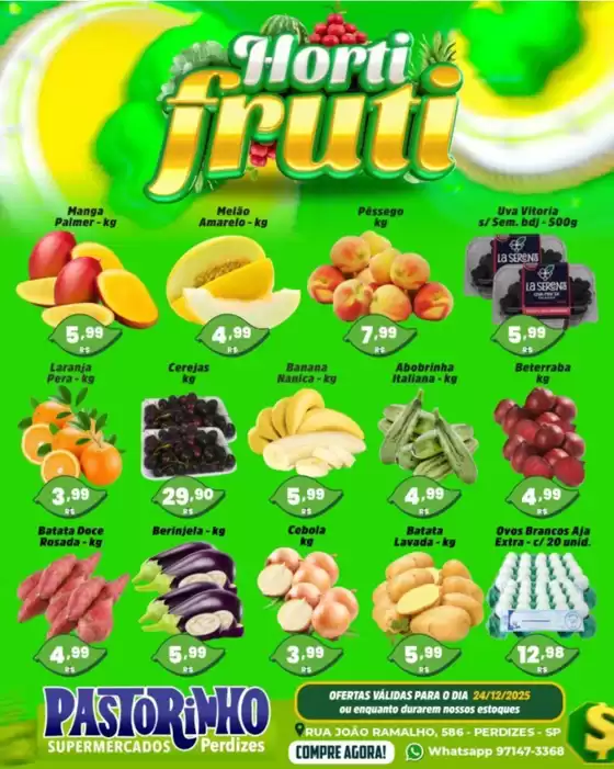 Catálogo Supermercado Pastorinho em Guarulhos | Melhores ofertas e descontos | 2025-12-24T00:00:00.000Z - 2025-12-24T00:00:00.000Z