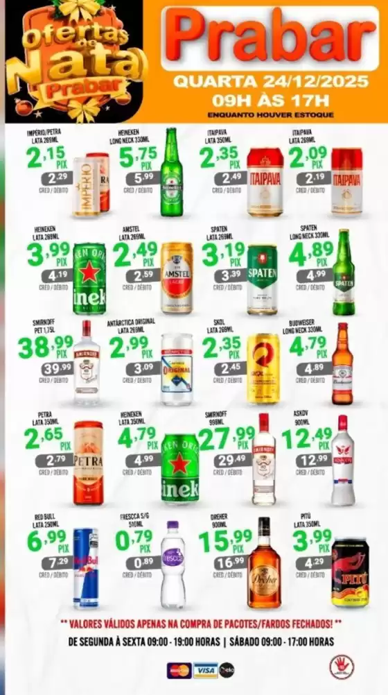 Catálogo Prabar Bebidas em Campinas | OFERTAS DE NATAL  | 2025-12-24T00:00:00.000Z - 2025-12-24T00:00:00.000Z