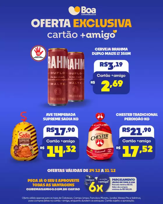 Catálogo Boa Supermercados em Campinas | Ofertas Exclusivas | 2025-12-24T00:00:00.000Z - 2025-12-31T00:00:00.000Z