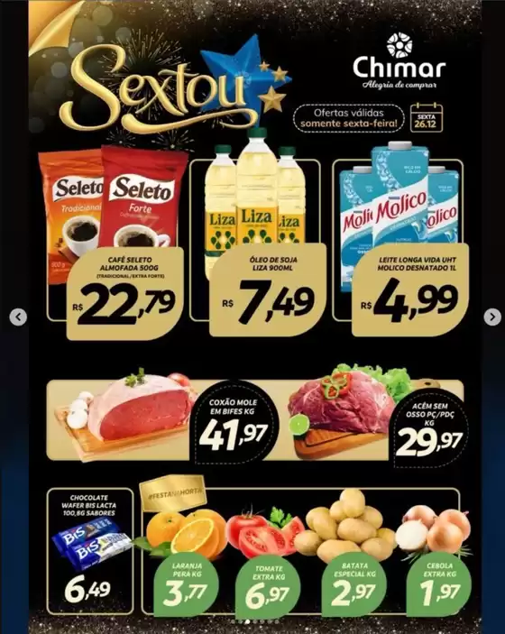 Catálogo Chimar Supermercados em Guarulhos | Sextou | 2025-12-26T00:00:00.000Z - 2025-12-26T00:00:00.000Z