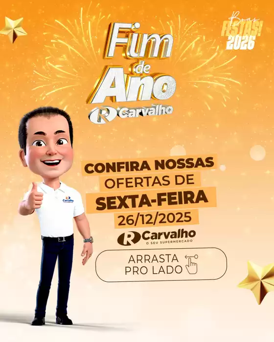 Catálogo R Carvalho Supermercado em Viamão | Fim de Ano | 2025-12-26T00:00:00.000Z - 2025-12-26T00:00:00.000Z