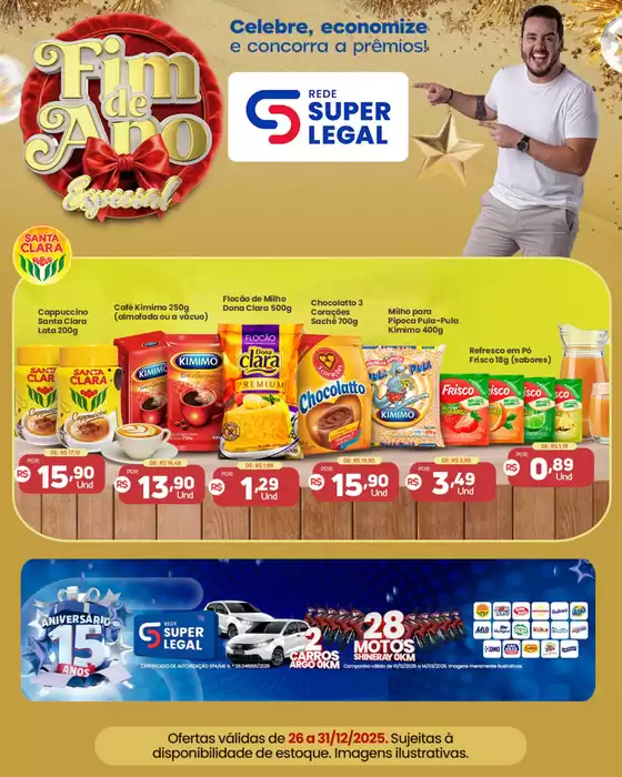 Catálogo Rede Super Legal de Supermercados em Viamão | Fim de Ano Especial | 2025-12-26T00:00:00.000Z - 2025-12-31T00:00:00.000Z