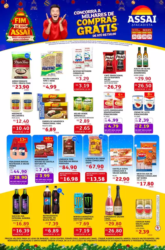 Catálogo Assaí Atacadista em Cianorte | Novas ofertas para descobrir | 2025-12-26T00:00:00.000Z - 2025-12-29T00:00:00.000Z