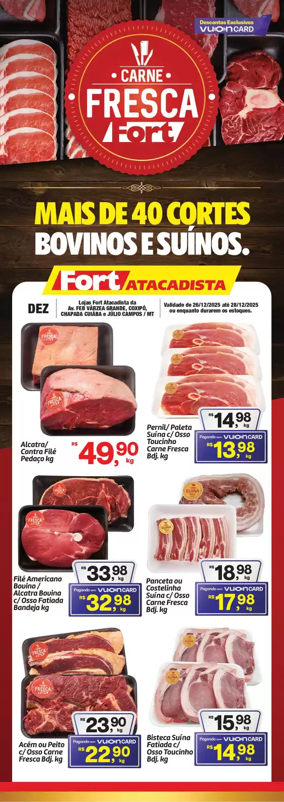 Catálogo Fort Atacadista em Jaboatão dos Guararapes | MT | 2025-12-26T00:00:00.000Z - 2025-12-28T00:00:00.000Z