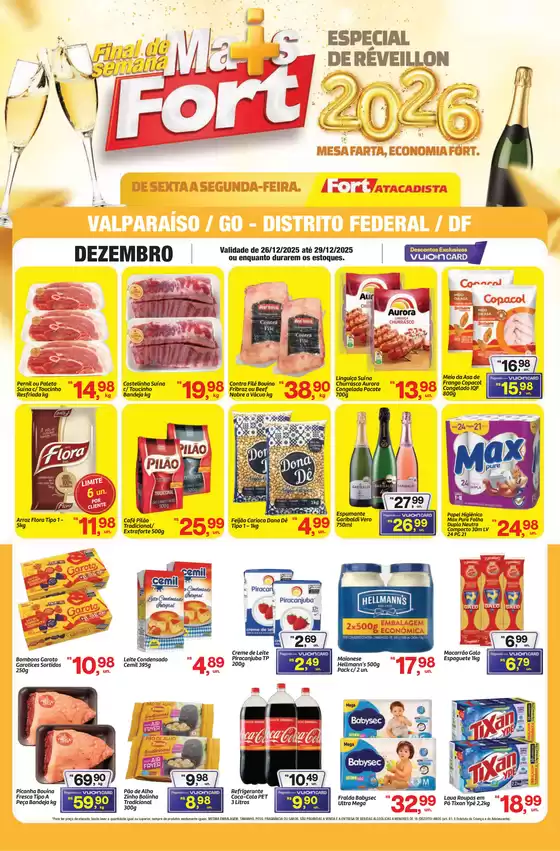 Catálogo Fort Atacadista em Jaboatão dos Guararapes | DF Fort Fim Semana 26 a 29 DEZ 25 | 2025-12-26T00:00:00.000Z - 2025-12-29T00:00:00.000Z