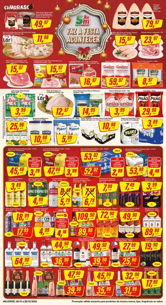 Catálogo Rede Supermarket em Feira de Santana | Encarte 26 29 | 2025-12-26T00:00:00.000Z - 2025-12-29T00:00:00.000Z