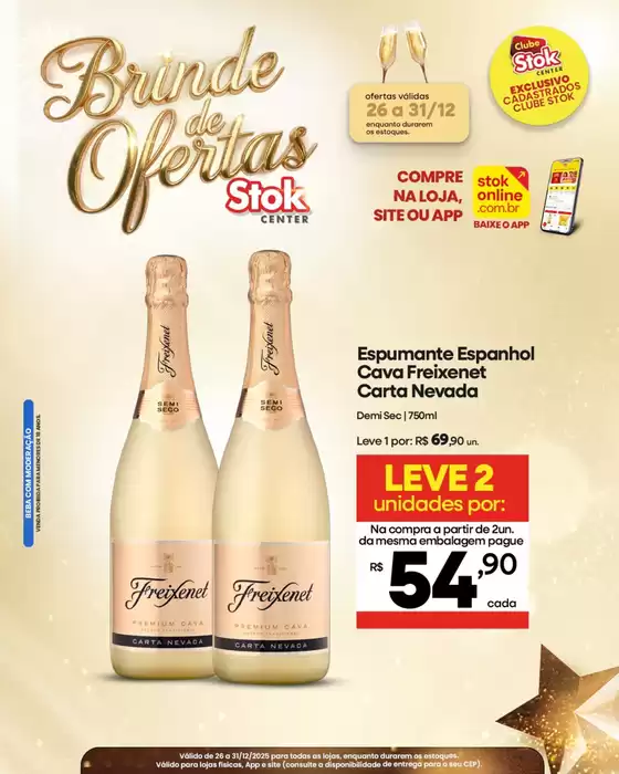 Catálogo Stok Center em Feira de Santana | Encarte Stok Center | 2025-12-26T00:00:00.000Z - 2025-12-31T00:00:00.000Z