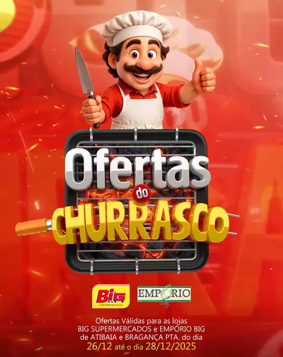Catálogo Big Supermercados em Feira de Santana | Ofertas Do Churrasco | 2025-12-26T00:00:00.000Z - 2025-12-28T00:00:00.000Z