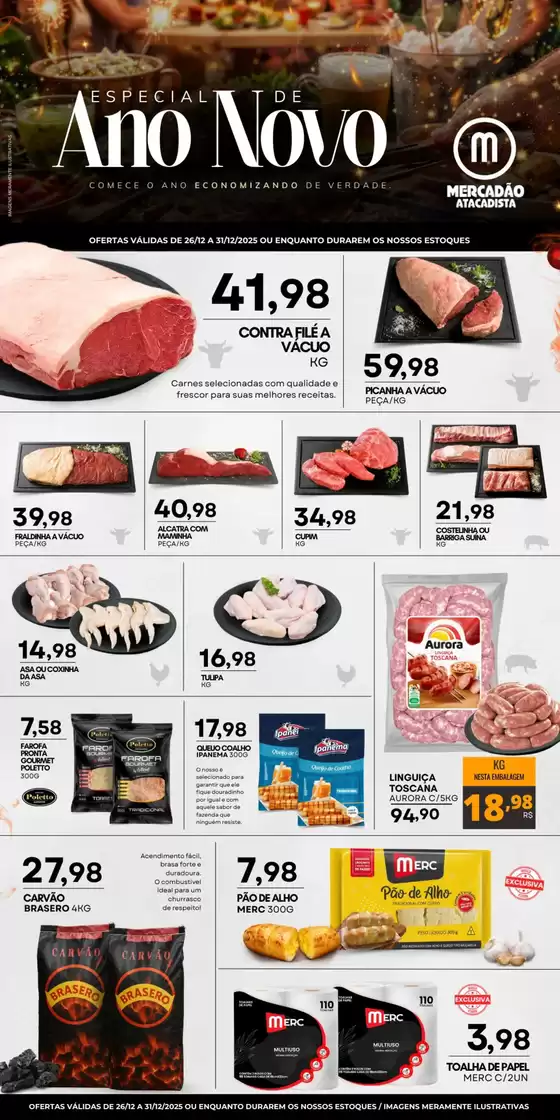 Catálogo Mercadão Atacadista | Encarte Mercadao Atacadista | 2025-12-26T00:00:00.000Z - 2026-01-01T00:00:00.000Z