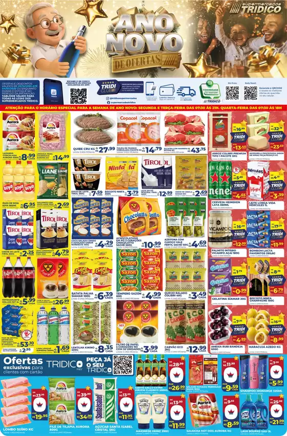 Catálogo Supermercados Tridico em Canoas | Ano Novo De Ofertas | 2025-12-29T00:00:00.000Z - 2026-01-04T00:00:00.000Z